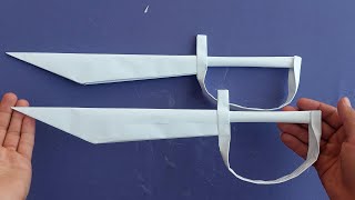 Making a legendary sword with a4 paper
