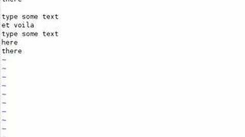 VI - VIM editor tutorial (part1)
