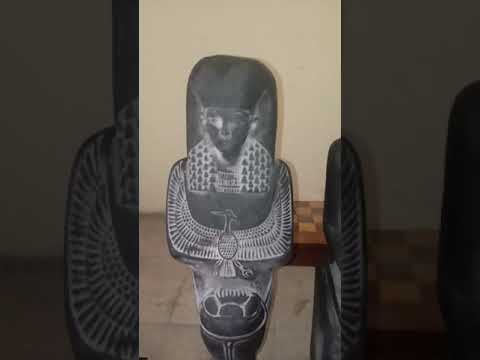 كود 240 مجموعة تماثيل بازلت انتاج شركة ايزيس ايزيس ارت تماثيل فرعونية 01276505259