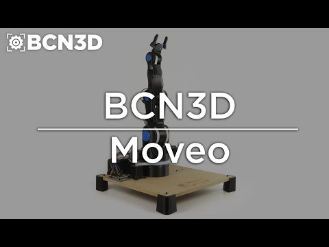 BCN3D MOVEO - A fully OpenSource 3D printed Robot Arm