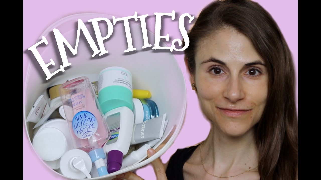 makeup empties 2018 SKIN CARE EMPTIES: VLOGMAS 2018 DAY 24| DR DRAY