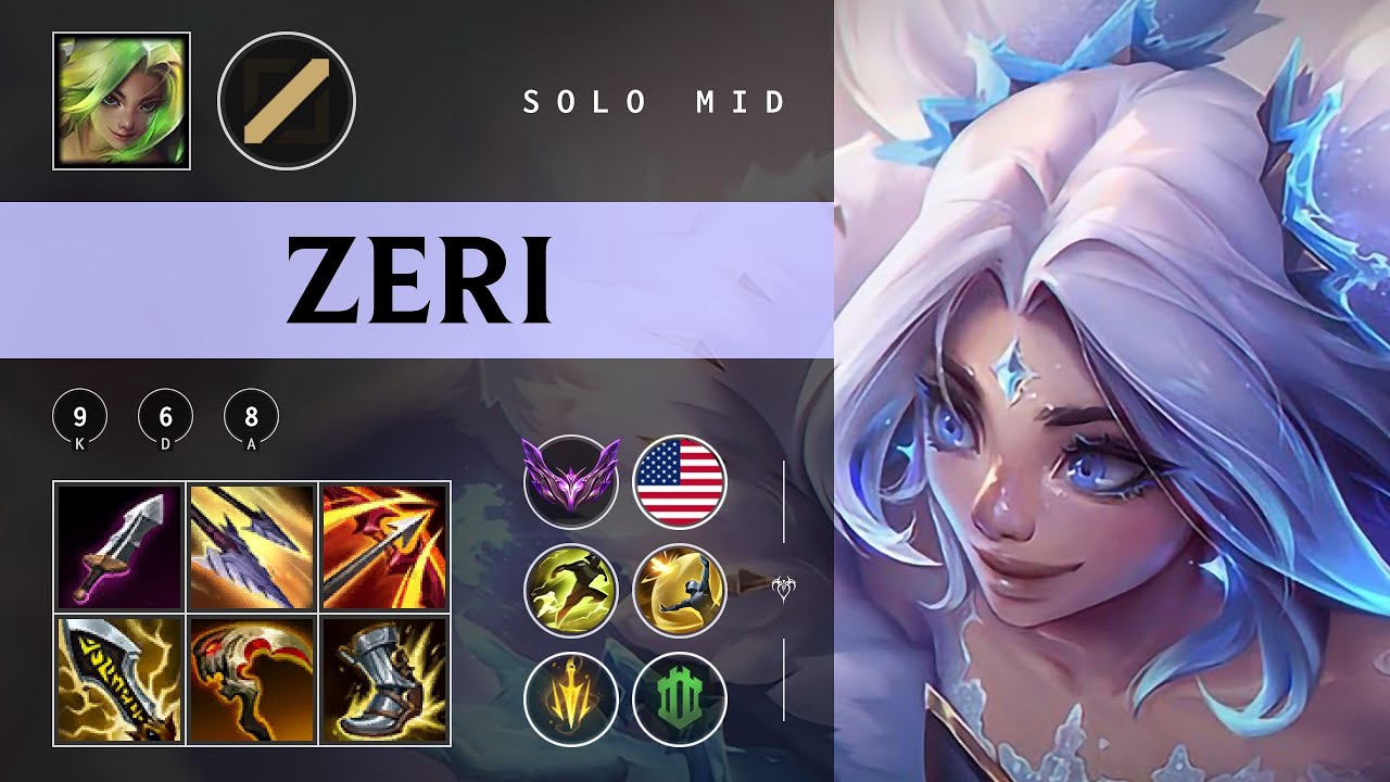 Zeri Mid vs Yone - NA Master Patch 25.24