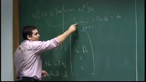 Basic Course on Stochastic Programming - Class 17