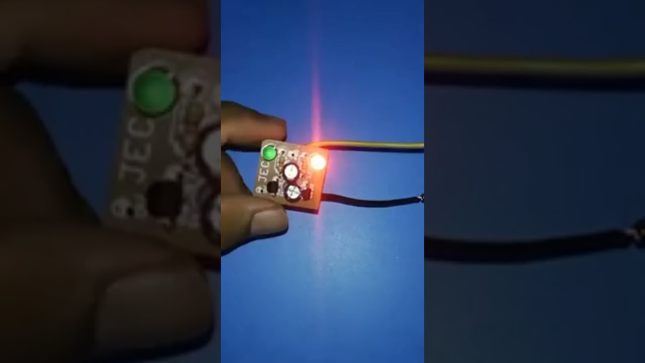 Multi-vibrator (2 LED ) PCB / Robo Circuit PCB (3VDC)