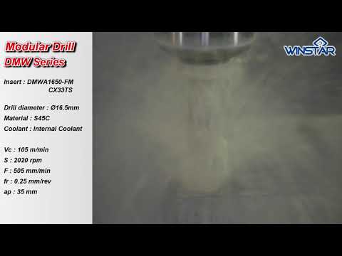 Modular Drill - DMW Series with DMWAInsert | Taiwan Winstar Cutting