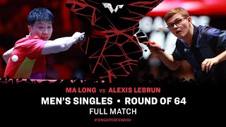 FULL MATCH | Alexis LEBRUN vs MA Long | MS R64 | #SingaporeSmash 2024
