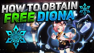 How To Obtain 'FREE DIONA' From *ENERGY AMPLIFIER EVENT* | Genshin Impact Update v.1.5