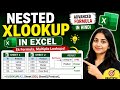 Master Nested XLOOKUP in Excel | Advanced XLOOKUP Formula with Example | Excel in Hindi