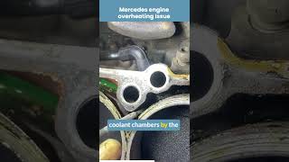 Mercedes engine overheating Issue.