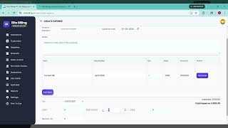 Track Business Costs &amp; Expenses Easily | Free Billing Software Tutorial | Elite Billing Software