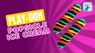 How To Make Play Doh Popsicle Ice Cream | DIY Craft Ideas - Easy DIY Crafts by Katies Channel