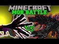 THE QUEEN VS MOBZILLA, GODZILLA, & BURNING GODZILLA - Minecraft Mob Battles - Mods