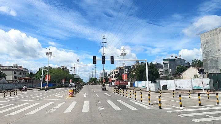 Crossing through Tunchang County, Hainan Province