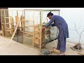 How to make pegion house with metal net door wonderful making