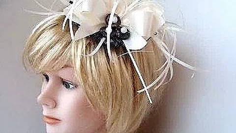 Saucer style Royal Wedding Fascinator Hat diy headpiece, bridal fascinator, headband,