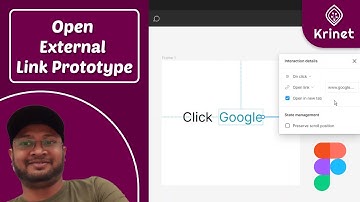 How to open external links in Figma Prototype? – Krinet Design