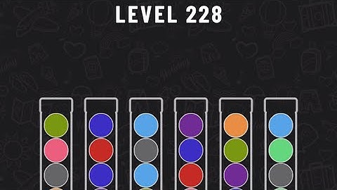 Ball Sort Puzzle Level 228 #ballsortpuzzle #ballsortpuzzlegameplay #puzzlegame #mobilegames