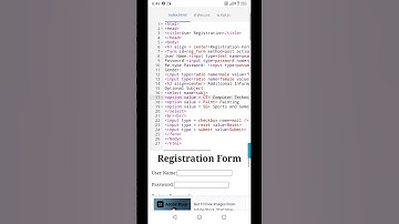 11th computer application practical program CA3 – FORM DESIGN Write an HTML code to design a form