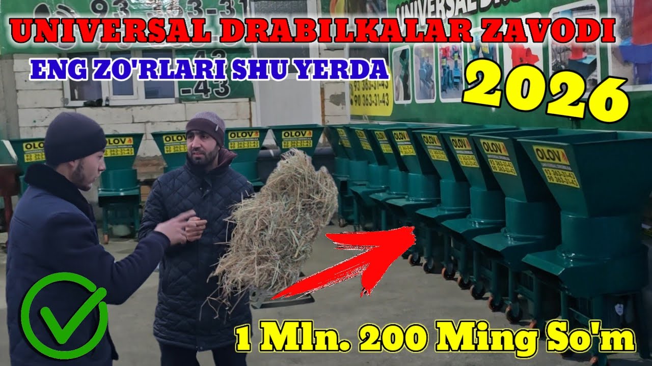 Universal Drabilkalar Zo'rlari 2026 Voy Doddd 1.Mln 200.ming So'm Bunaqasi Bo'lmagan Eng Arzon joyi 