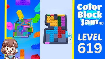 Color Block Jam Level 619 Solution Walkthrough