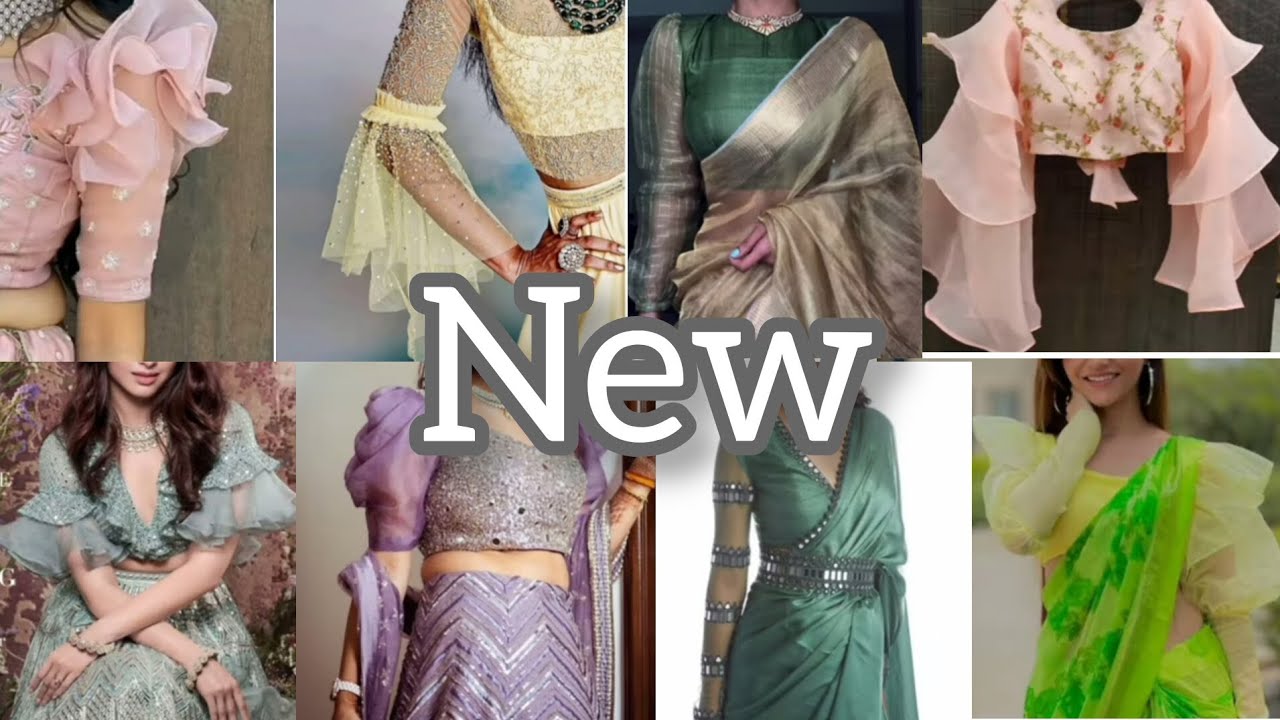 💯🎉 Blouse Sleeves Design/Astin Ki Design/New Model Sleeves Design/Baju ...