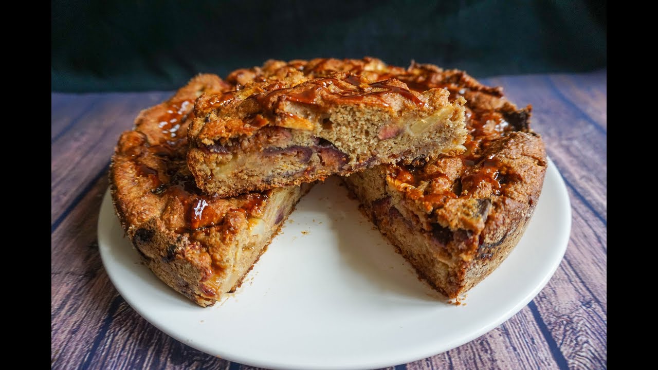 Gateau Pomme Figue Sans Lactose Ig Bas Sans Sucre Raffine Youtube