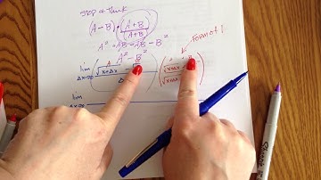 Technique: Rationalizing the Numerator