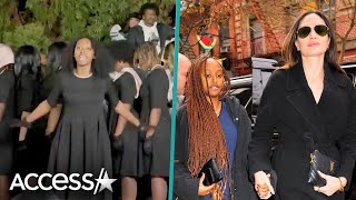 Watch Angelina Jolie & Brad Pitt's Daughter Zahara Join Sorority at Spelman College