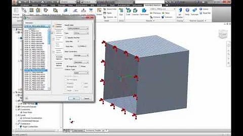 Autodesk Nastran In-CAD frequency response