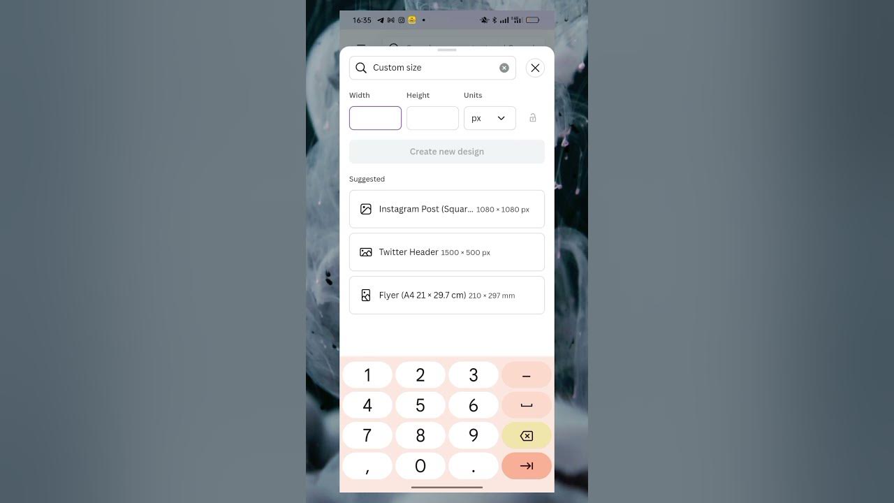 How to create custom size on canva #CanvaTipsandtricks#canvaforbeginners#canvatutorials