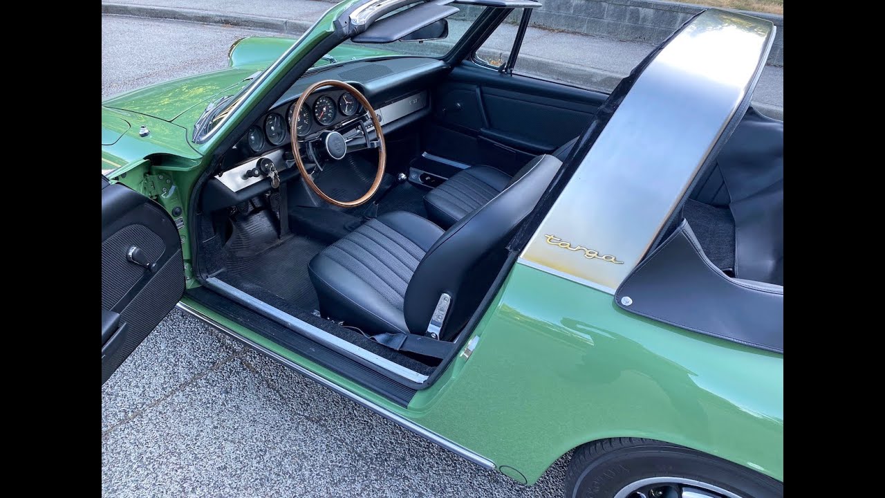 1968 Porsche 912 Targa Driving Video