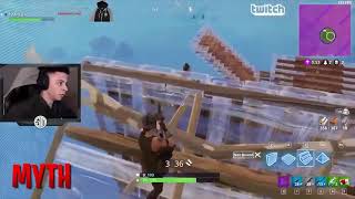 NINJA vs MYTH vs ALI-A in Fortnite Battle Royale