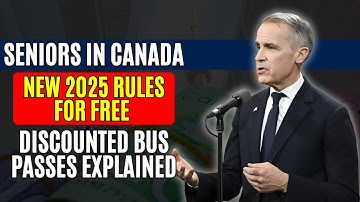 Seniors in Canada: New 2025 Rules for Free or Discounted Bus Passes Explained