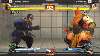 TWFM2015 TOP 8 WINNERS  ITABASHI ZANGIEF VS STORMKUBO