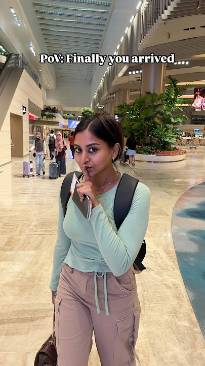 Don’t Miss Changi Airport Terminal 2 🥹😱SINGAPORE #youtubeshorts #dontmissmustwatch