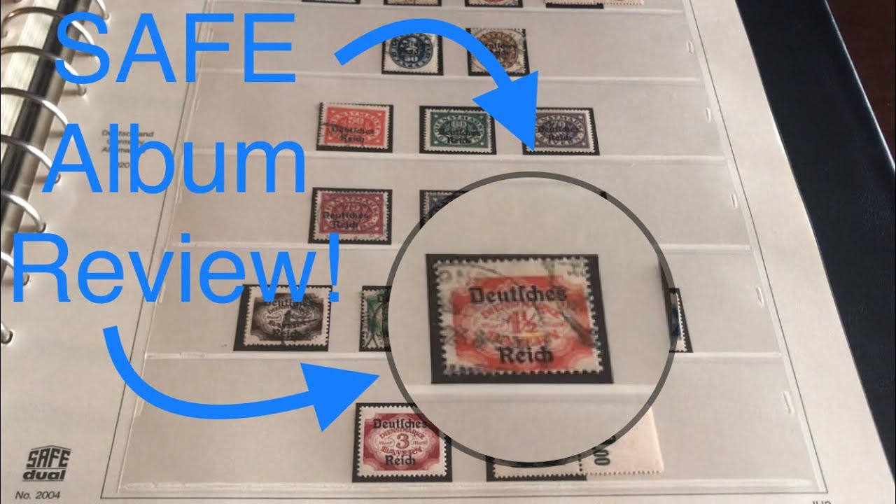 SAFE Stamp Album Review! 