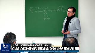 CLASE INTRODUCTORIA EN  DIPLOMADO 100 % PRÁCTICO EN DERECHO CIVIL Y PROCESAL CIVIL