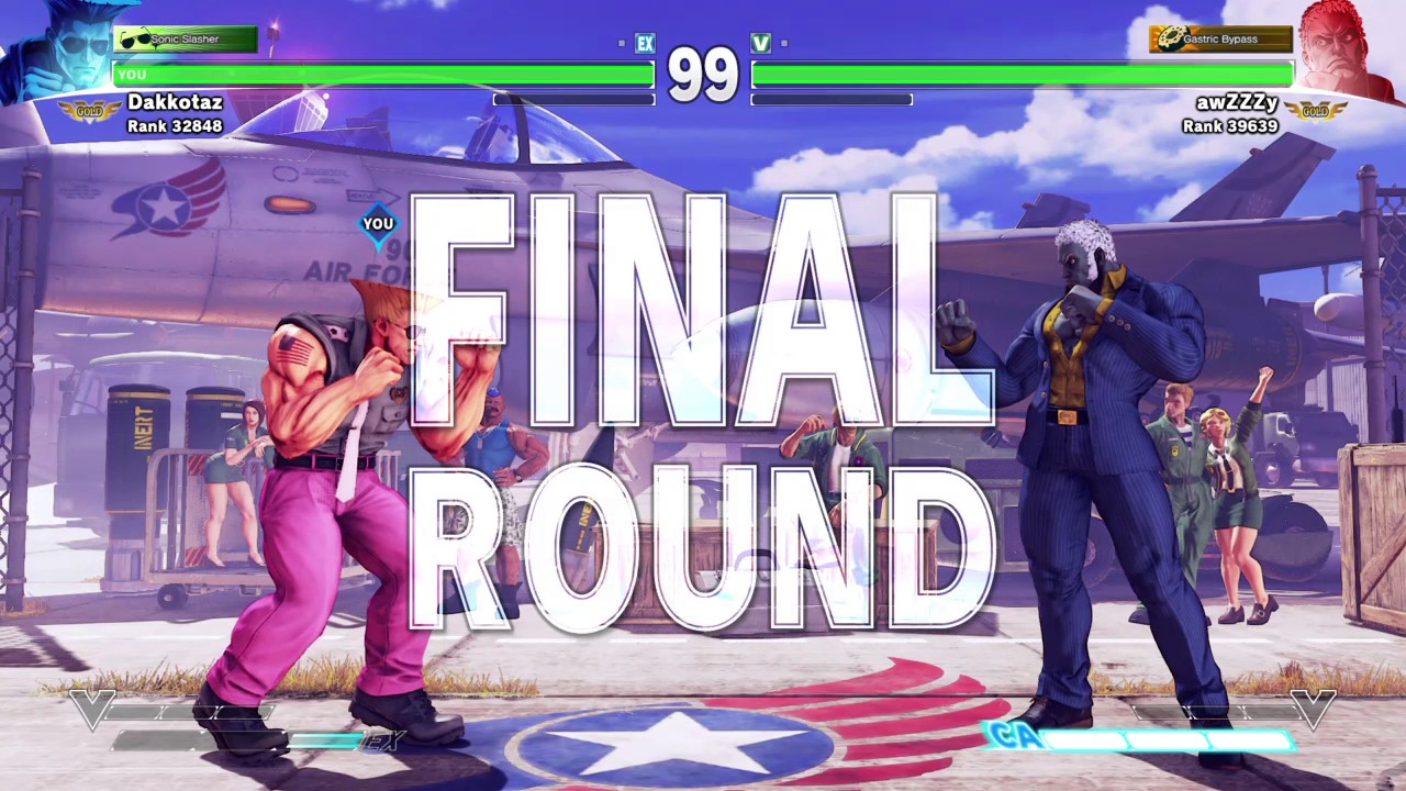 Guile vs Urien (best of 3)