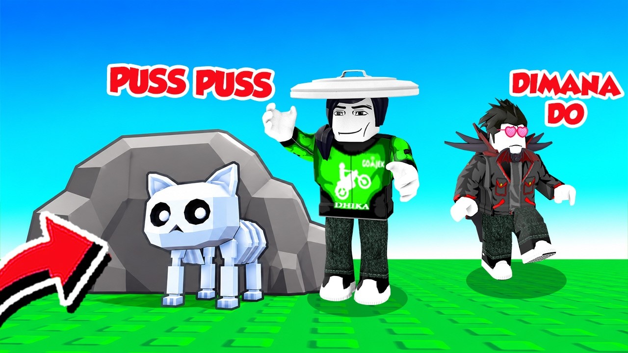JADI KUCIN CARI KUCING HILANG PALING LANGKA DI ROBLOX!!!