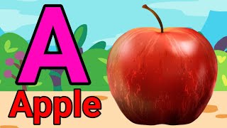 A for apple B for ball | ABC alphabet for children | Nursery rhymes| Alphabet Song for Kids
