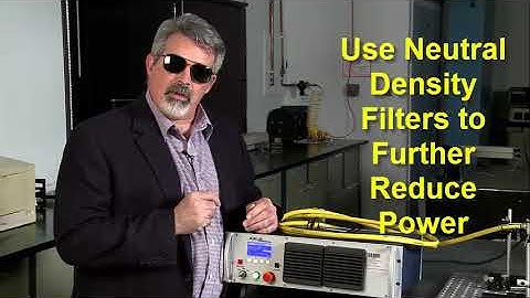 OP-TEC Course 2 Lab 2-5 Measurement of CW and Pulsed Output from a Fiber Laser
