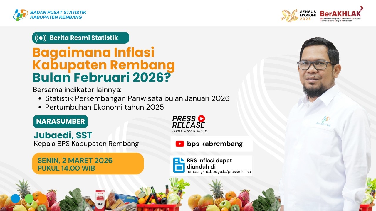 Press Release Indeks Harga Konsumen (IHK) Bulan Februari 2026 dan  Pariwisata Bulan Januari 2026