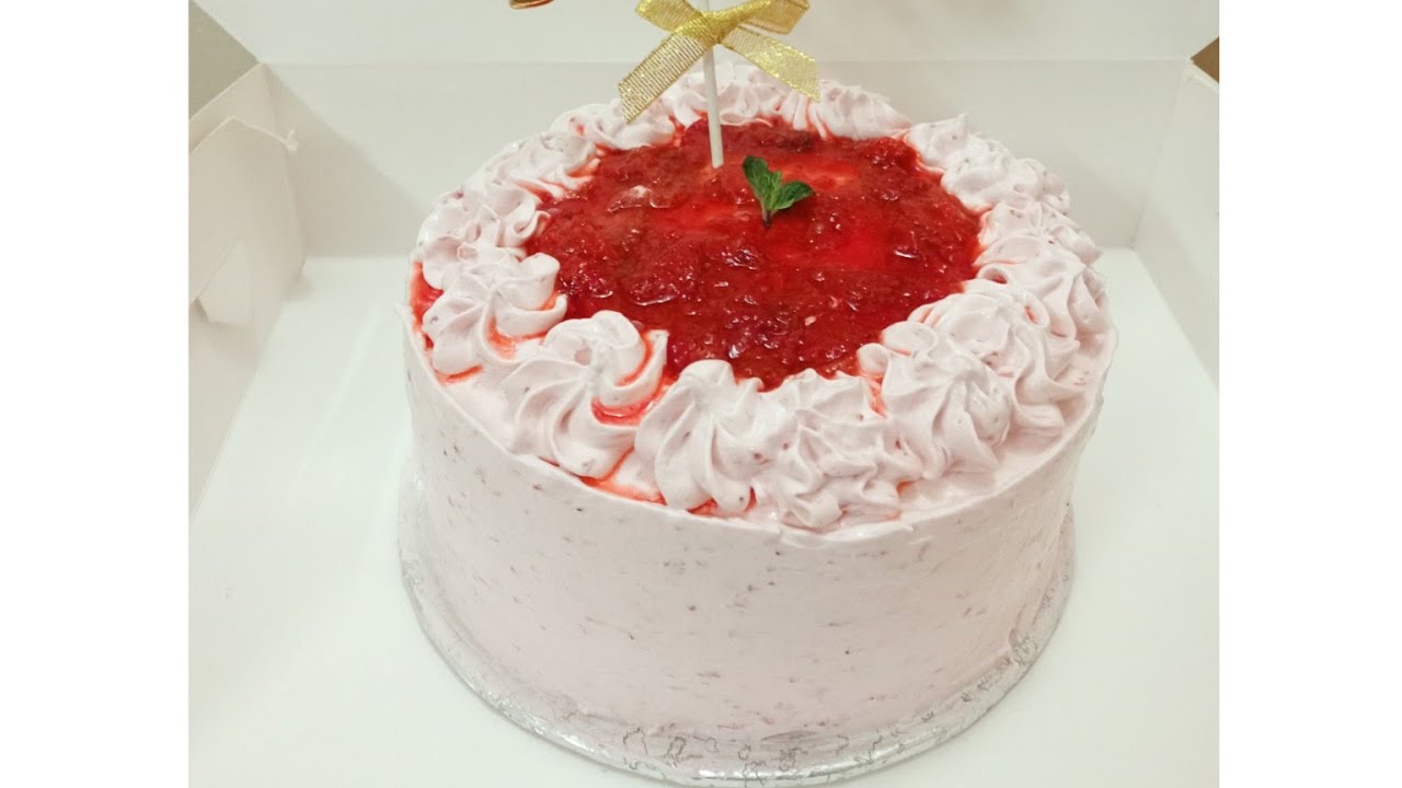 The Most Delicious Strawberry Cake Ever 🍓 | Soft, Moist & Easy Homemade Recipe🎂✨