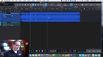 Recording in Studio One Made Easy:  The Tool Bar