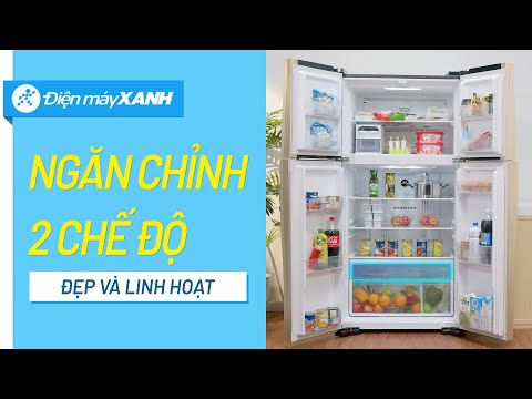 Tủ lạnh Hitachi 509L: to, linh hoạt chuyển đổi trữ rau & thịt cá (R-FW650PGV8 GBK) • Điện máy XANH