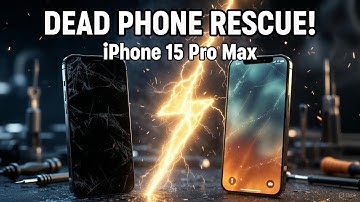 The Display Was DEAD.But We Saved This iPhone 15 Pro Max | Full Restoration #iphone15promax 
