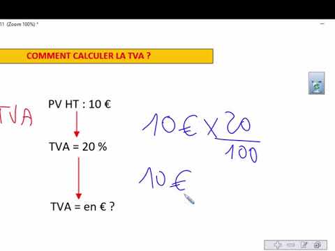 comment calculer la TVA? - YouTube