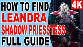 V Rising How to Find Leandra the Shadow Priestess Location