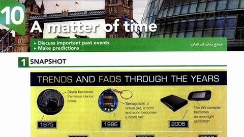 A matter of time - Unit 10 ⚾️⚾️⚾️ Book 3 | Interchange 5th. Edition. 🏠RON LANGUAGES.