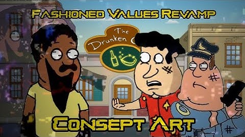 FNF Darkness Takeover Fashioned Values Revamp Consept Art REMAKE